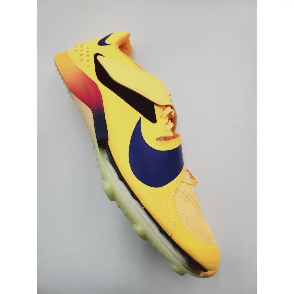 Mens Size 7.5 Nike Track & Field Spikes Long Jump Elite Citron Pulse FZ9326-800